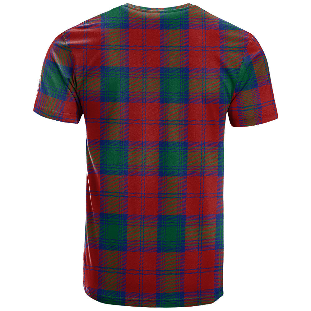 Printivon Fotheringham Modern Clan DNA In Me Tartan Crest T Shirt