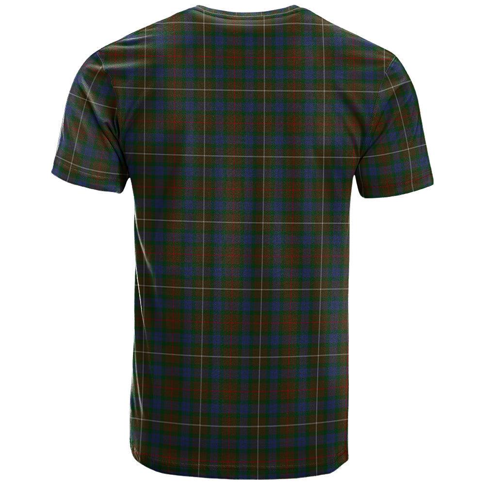 Printivon Fraser Hunting 02 Clan DNA In Me Tartan Crest T Shirt