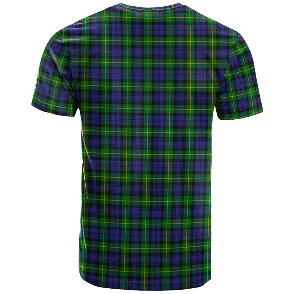 Printivon Gordon Modern Clan DNA In Me Tartan Crest T Shirt