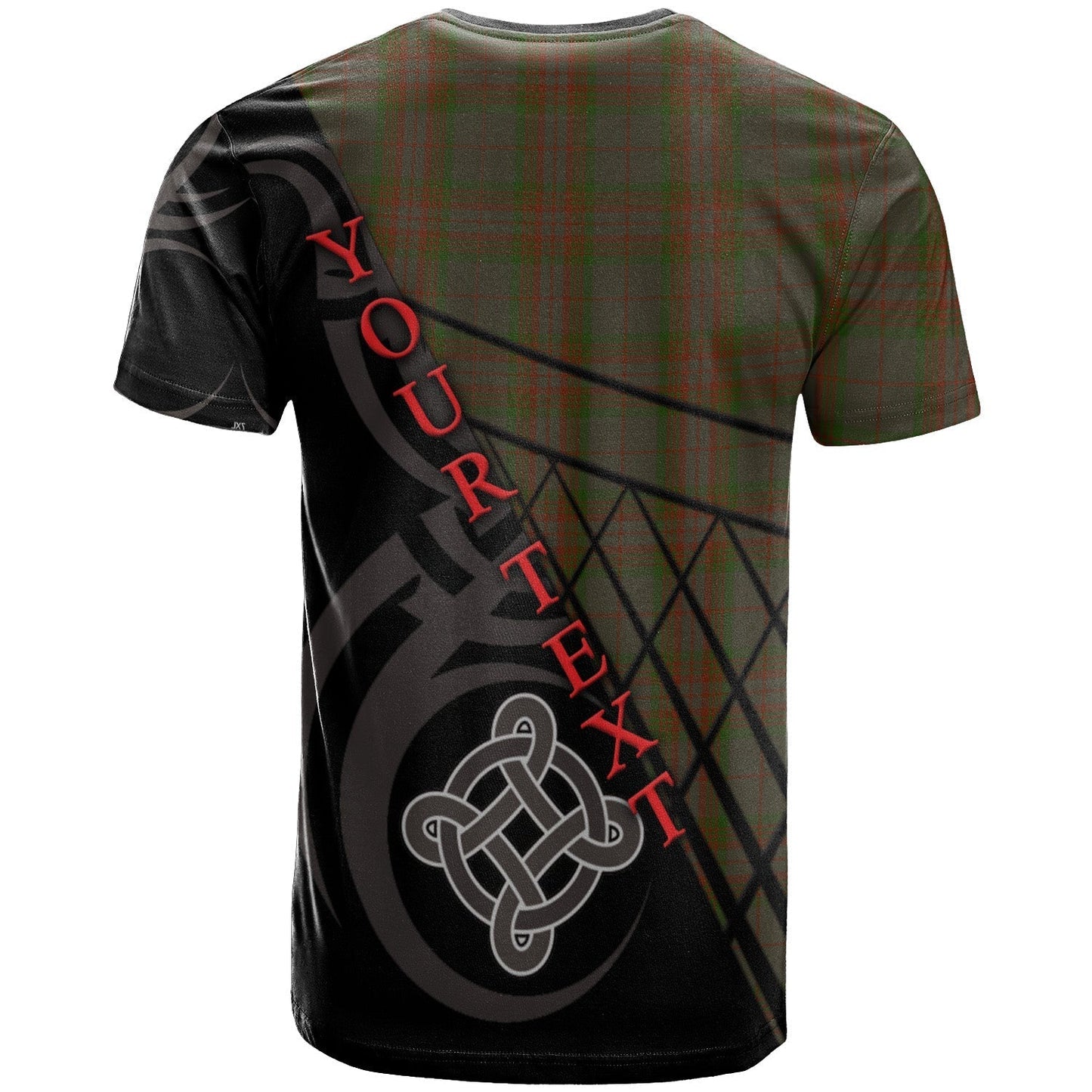 Printivon Gray T Shirt Pattern Celtic