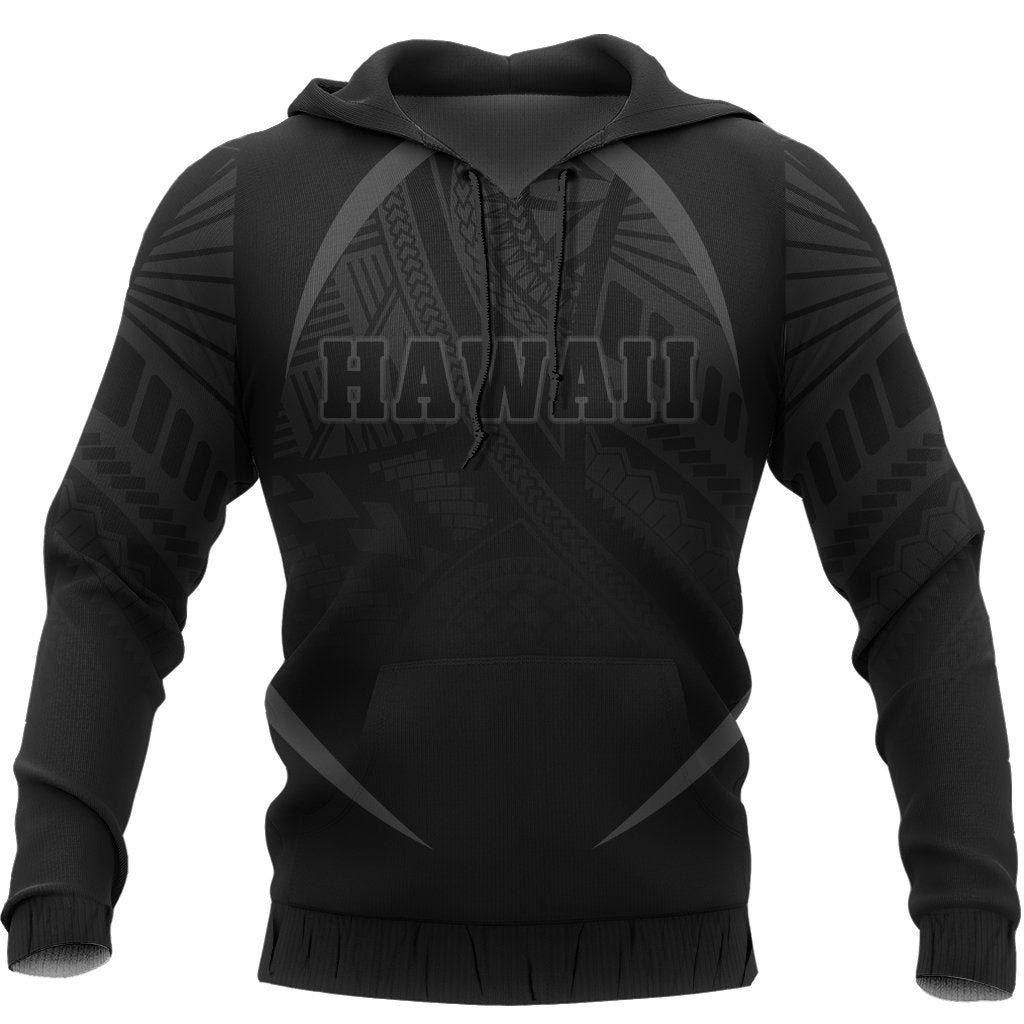 Hawaii Polynesian Hoodie Gray The Face Style