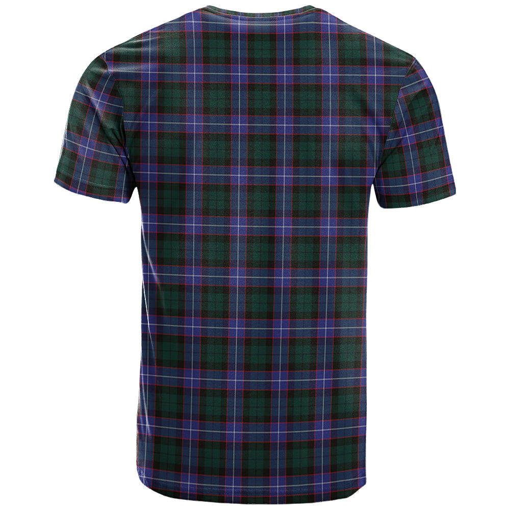 Printivon Guthrie Modern Clan DNA In Me Tartan Crest T Shirt