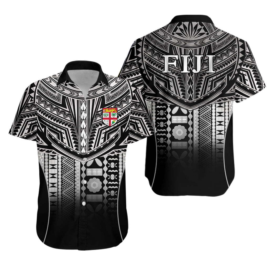 Fiji Faithful Hawaiian Shirt Version Black