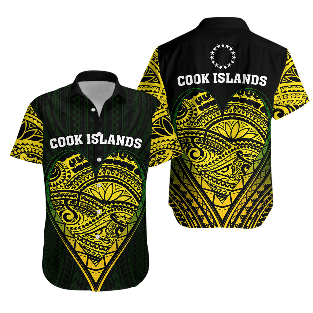 Cook Islands Pattern Hawaiian Shirt Always In My Heart