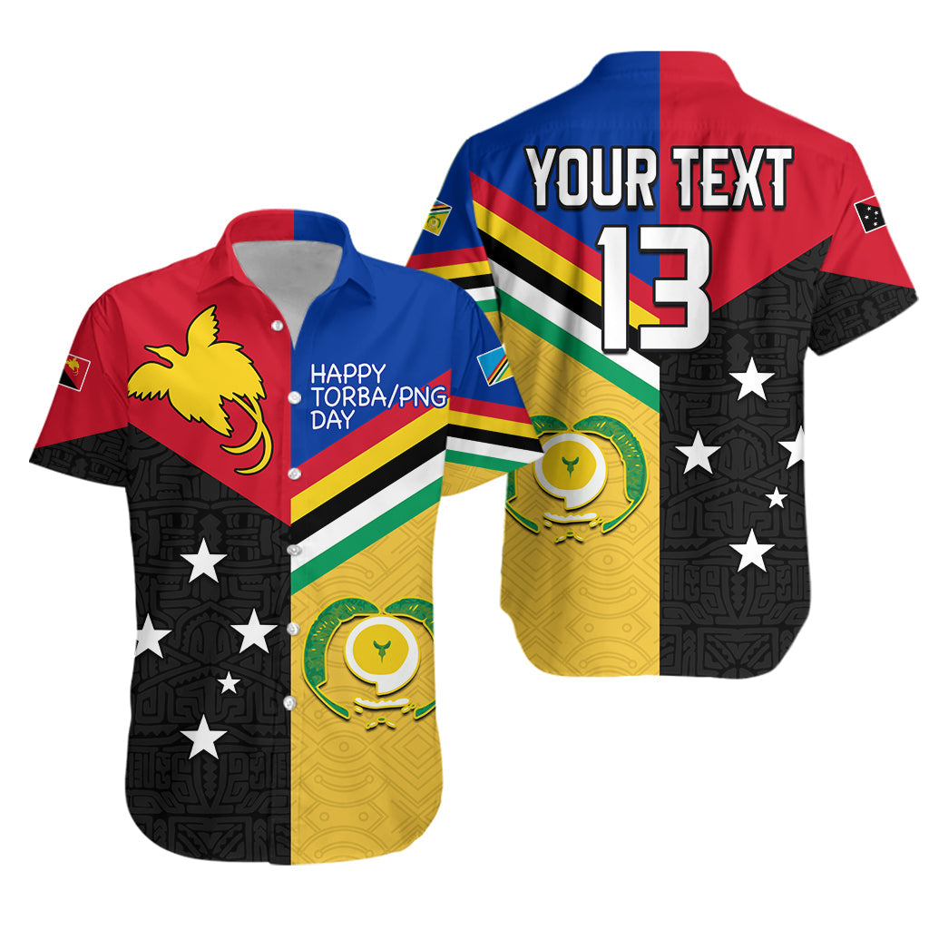Custom Text and Number Torba PNG Day Hawaiian Shirt 2022 Simple Polynesia