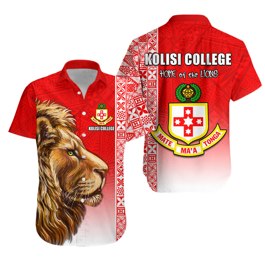 Kolisi Tonga College Atele Hawaiian Shirt Home of the Lions