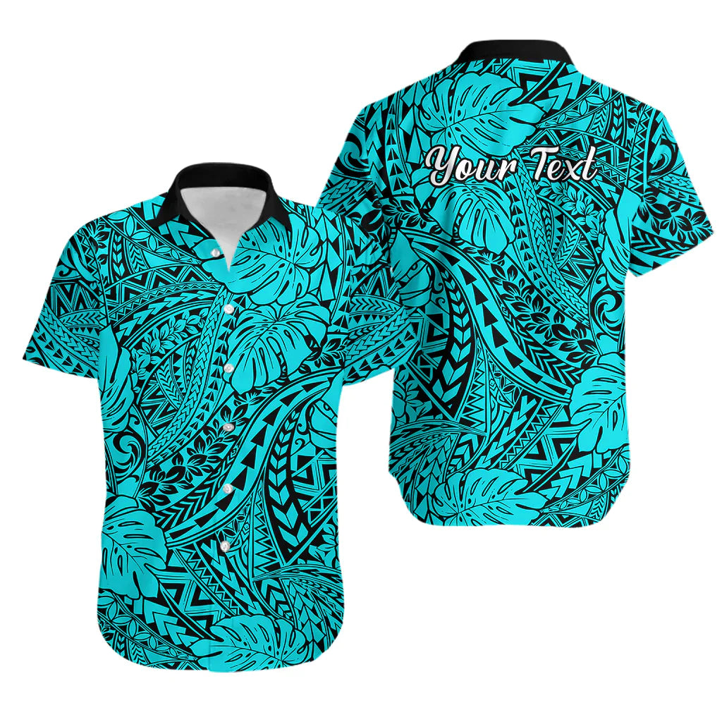 Custom Personalised Hawaii Hawaiian Shirt Polynesian Tribal Art Ver.01
