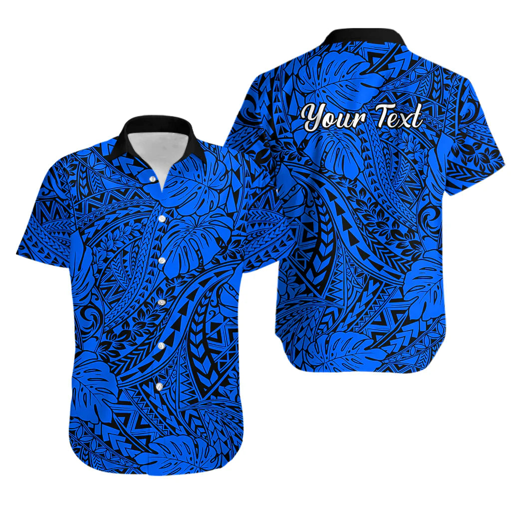 Custom Personalised Hawaii Hawaiian Shirt Polynesian Tribal Art Ver.04