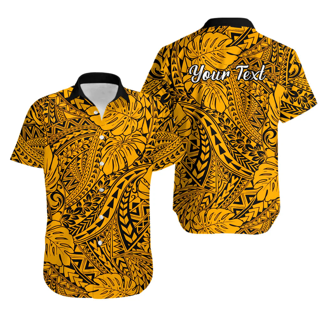 Custom Personalised Hawaii Hawaiian Shirt Polynesian Tribal Art Ver.05