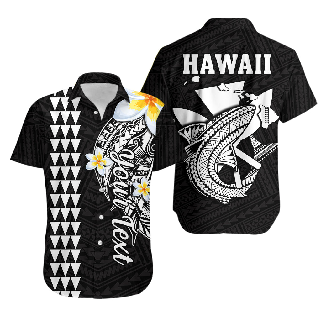 Custom Personalised Hawaii Hawaiian Shirt Kakau Kanaka Maoli Combine Polynesian Shark Ver.07