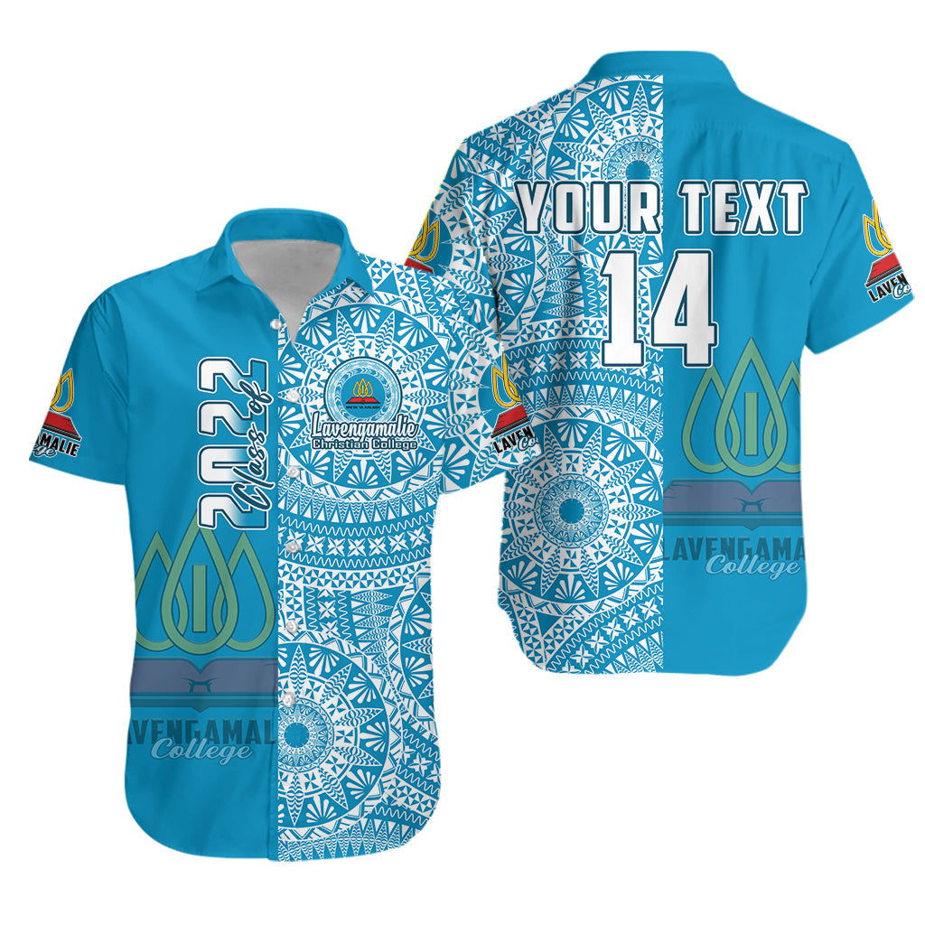 Custom Personalised Lavengamalie Tonga College Hawaiian Shirt Class Of Year Tongan Ngatu Pattern