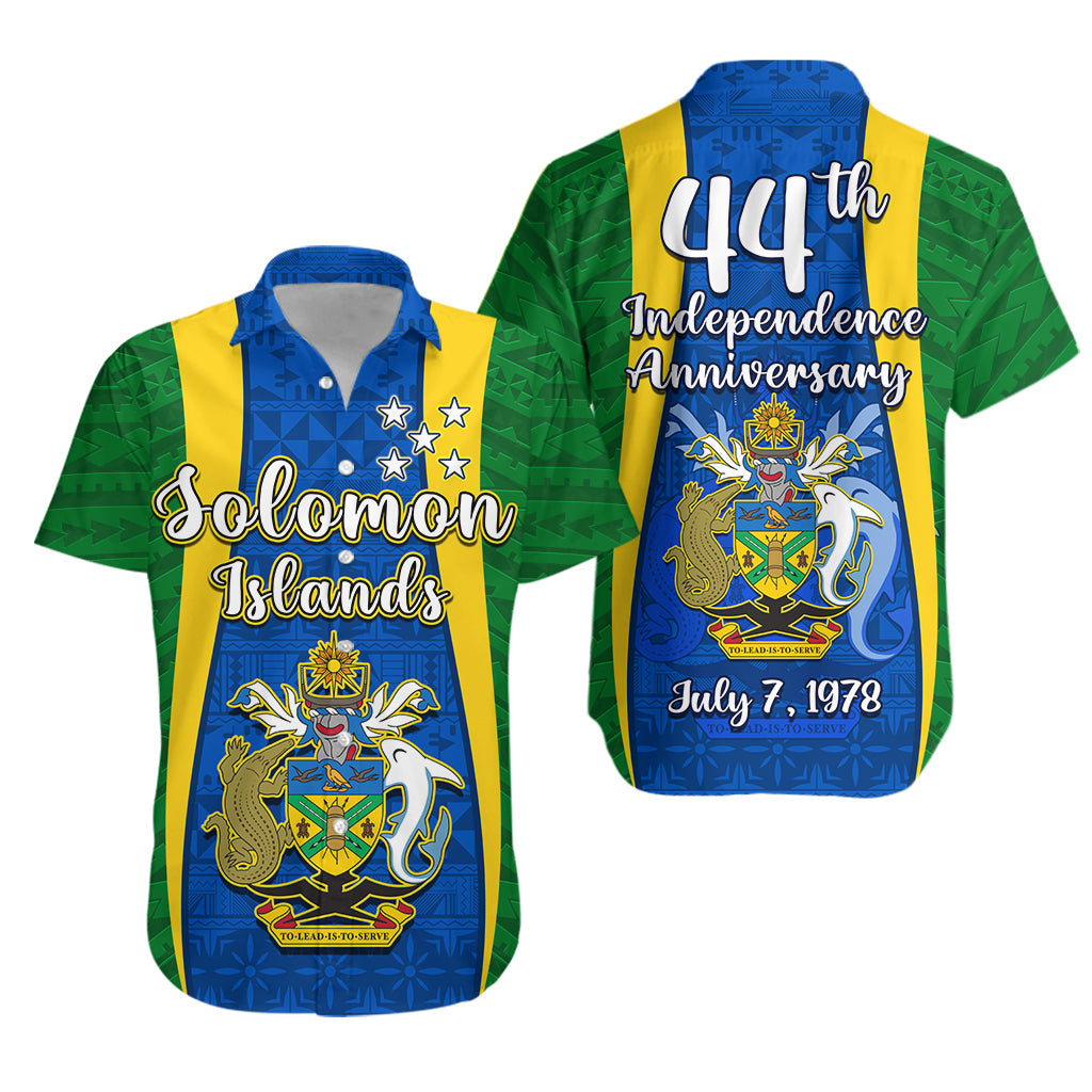 Solomon Islands Day Hawaiian Shirt 44 Years Independence Anniversary