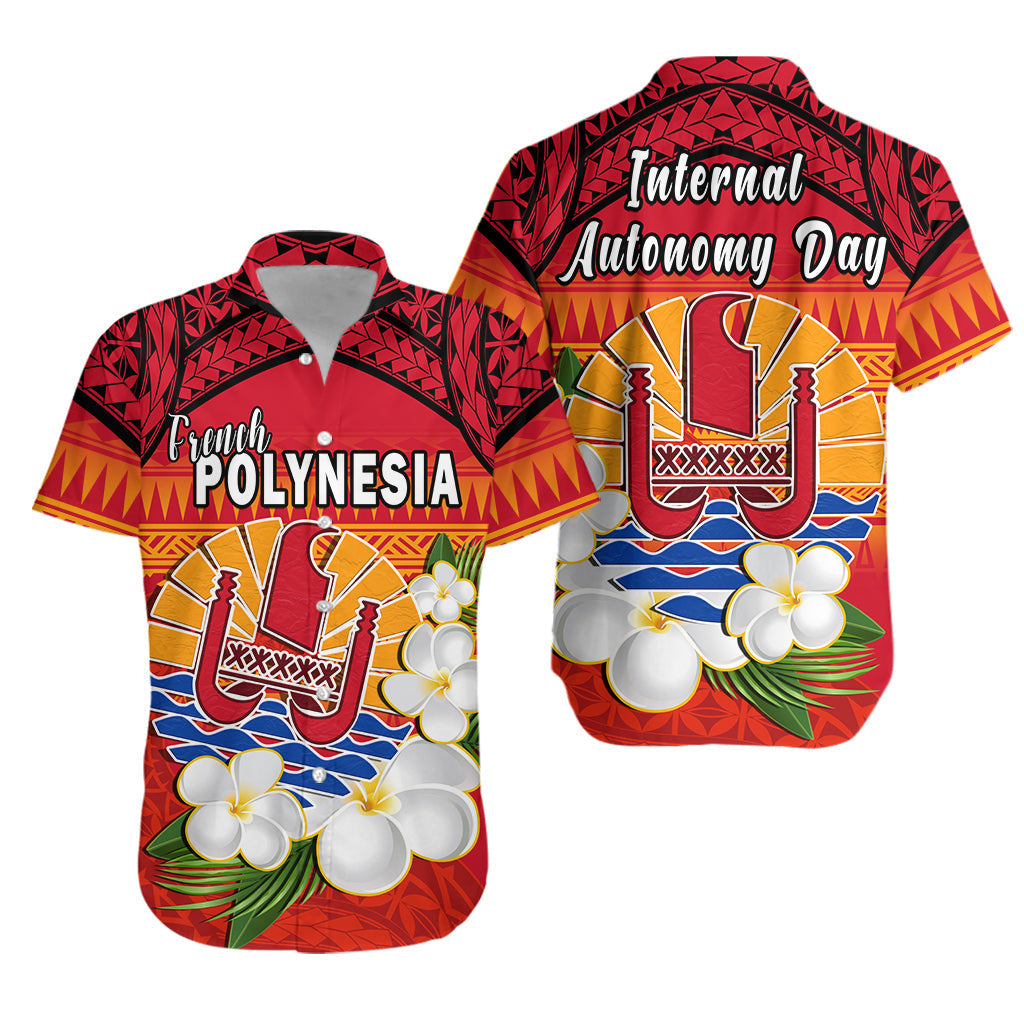 French Polynesia Hawaiian Shirt Happy Internal Autonomy Day Special Version