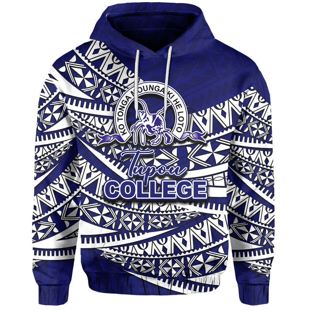 ( Personalised) Tupou College Hoodie Tonga Tribal