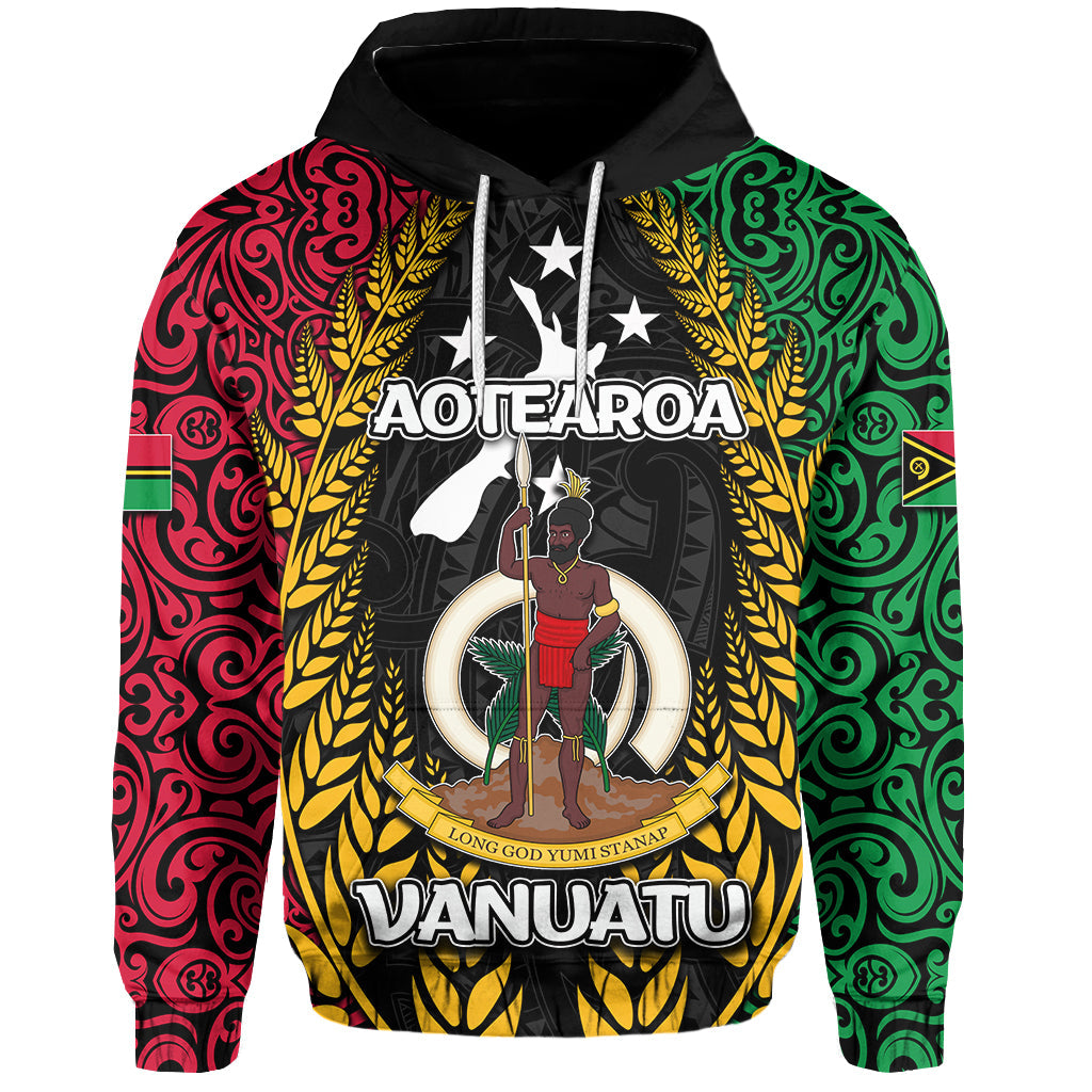 Vanuatu All Over Hoodie Mix Maori Aotearoa