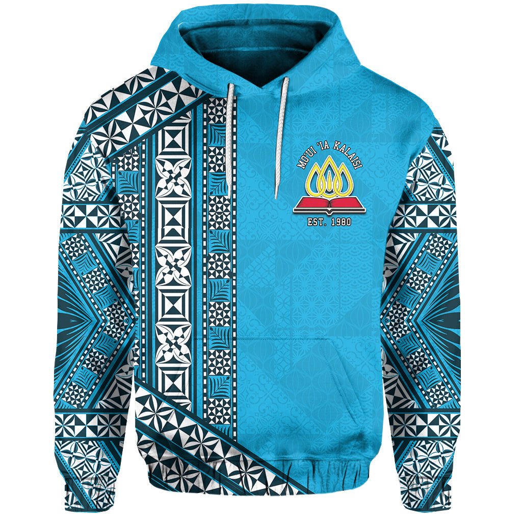 Lavengamalie College Hoodie Tonga Patterns Style