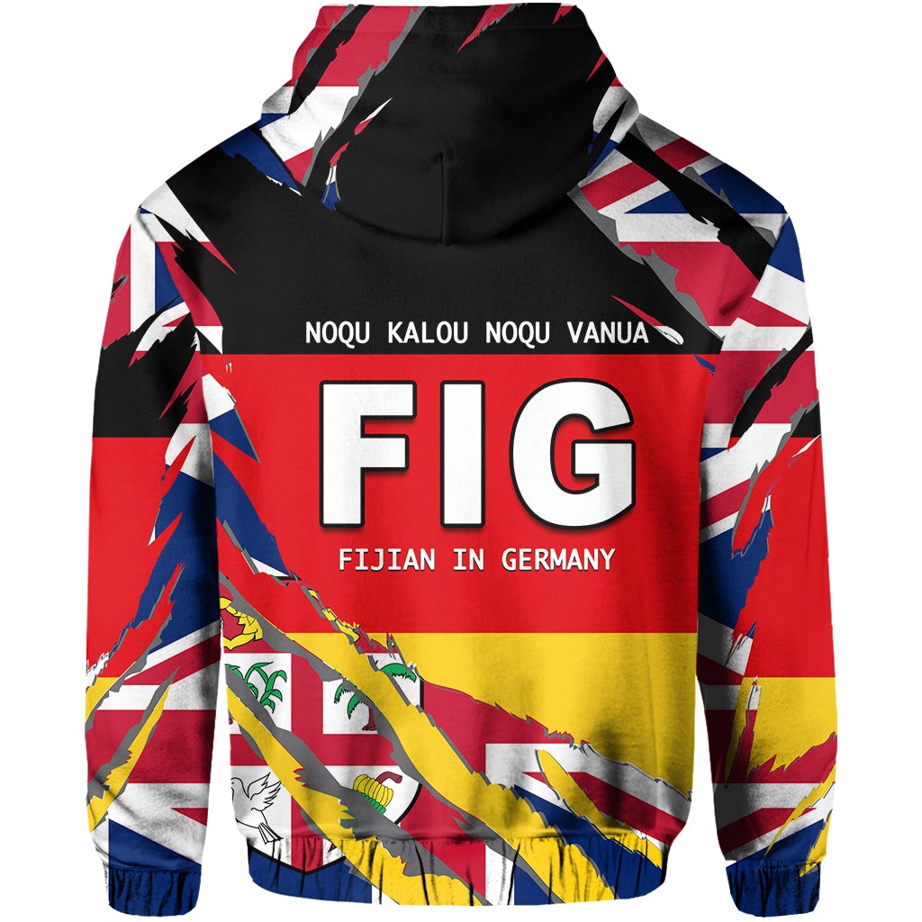 Fijian In Germany Hoodie FIG Pride Fiji