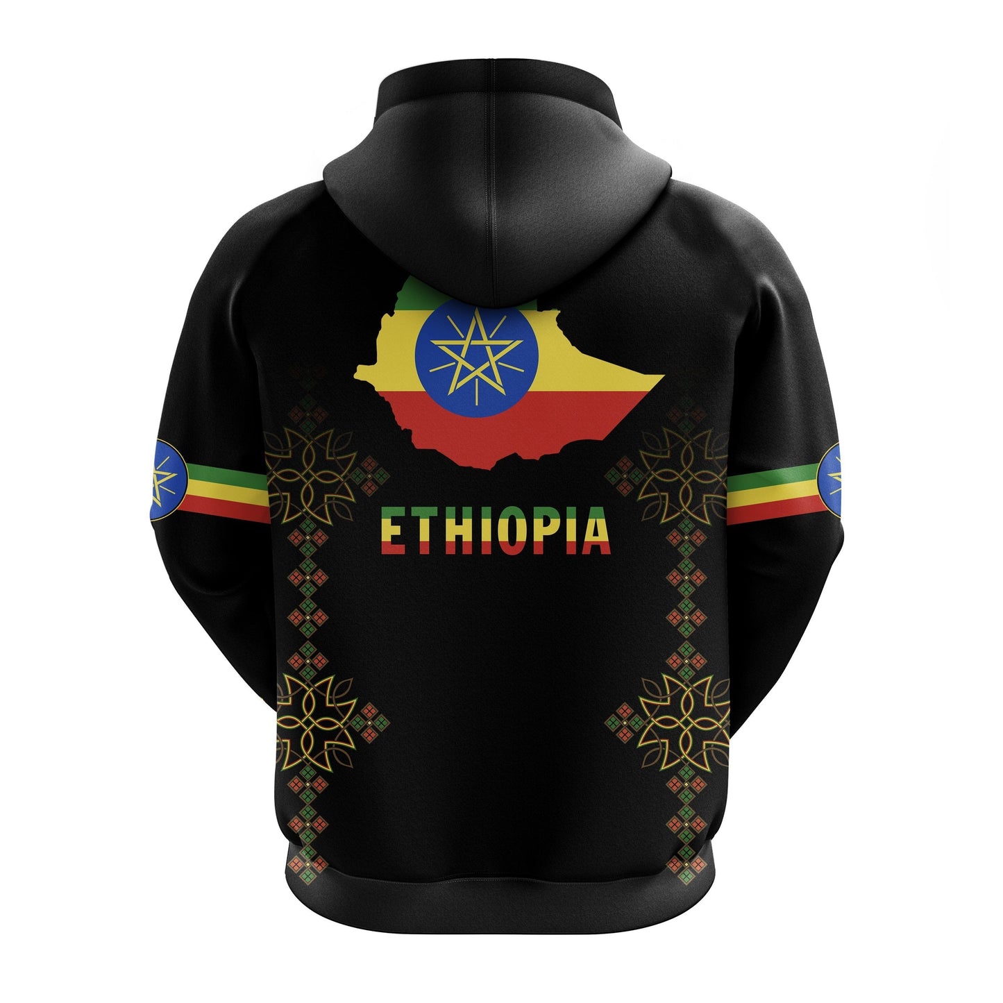 Ethiopia Hoodie Version Map