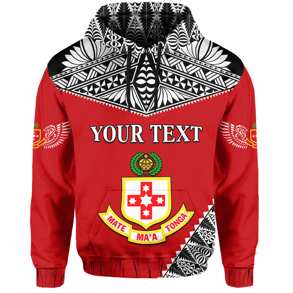 ( Personalised) Kolisi Tonga Hoodie College 'Atele Mate Ma'a Tonga