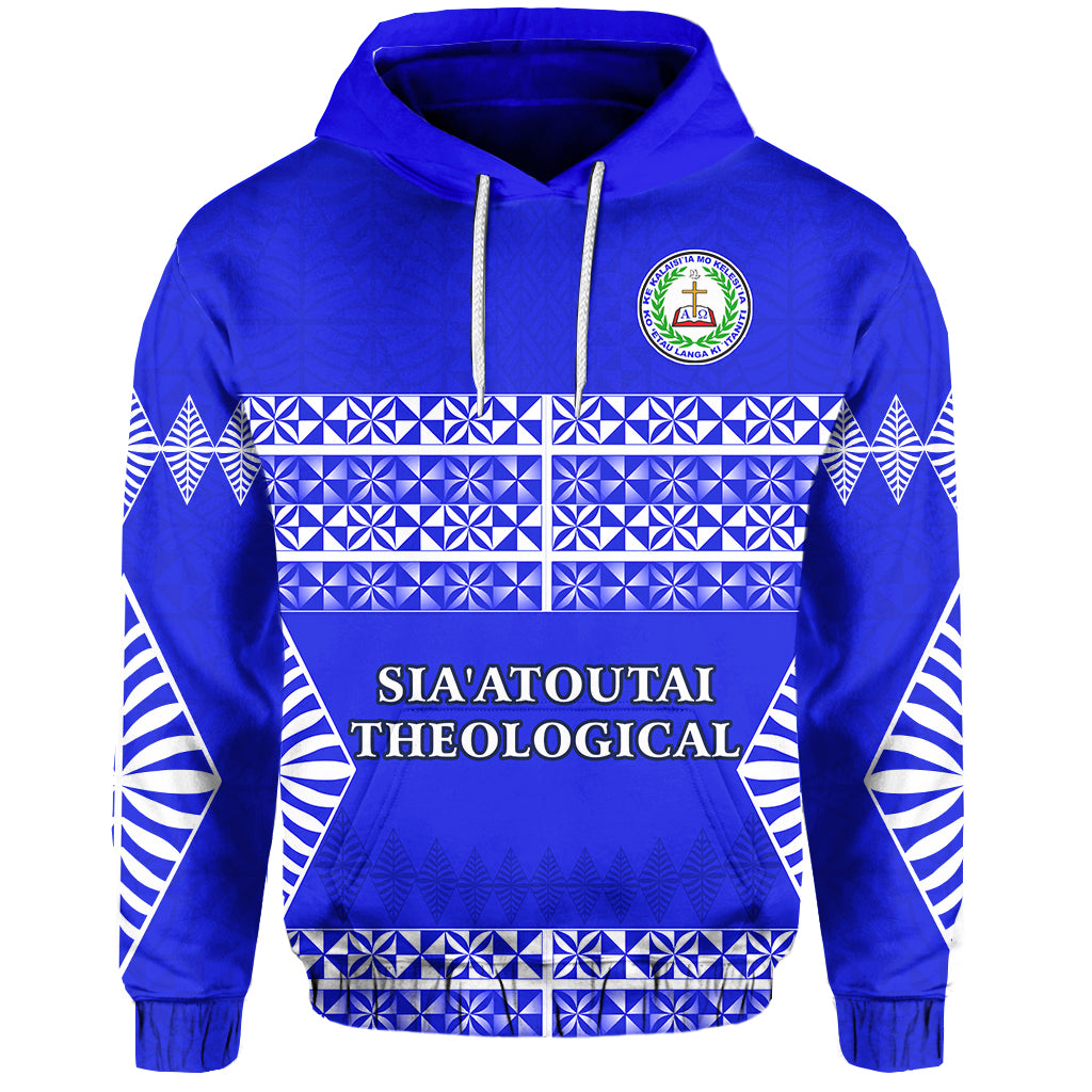 Sia'atoutai Theological College Hoodie Tonga Pattern