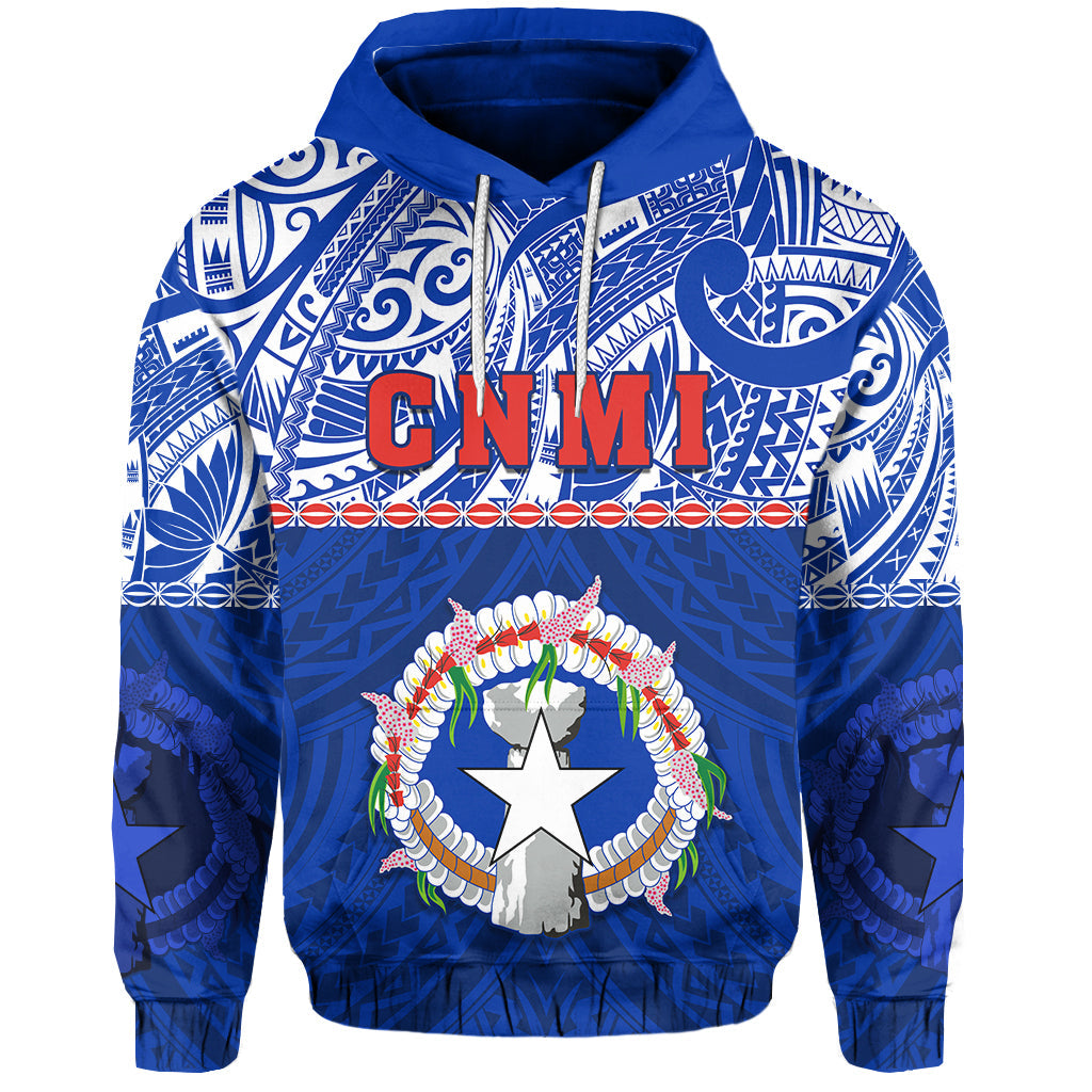 Northern Mariana Islands Hoodie Polynesian CNMI Coat of Arms