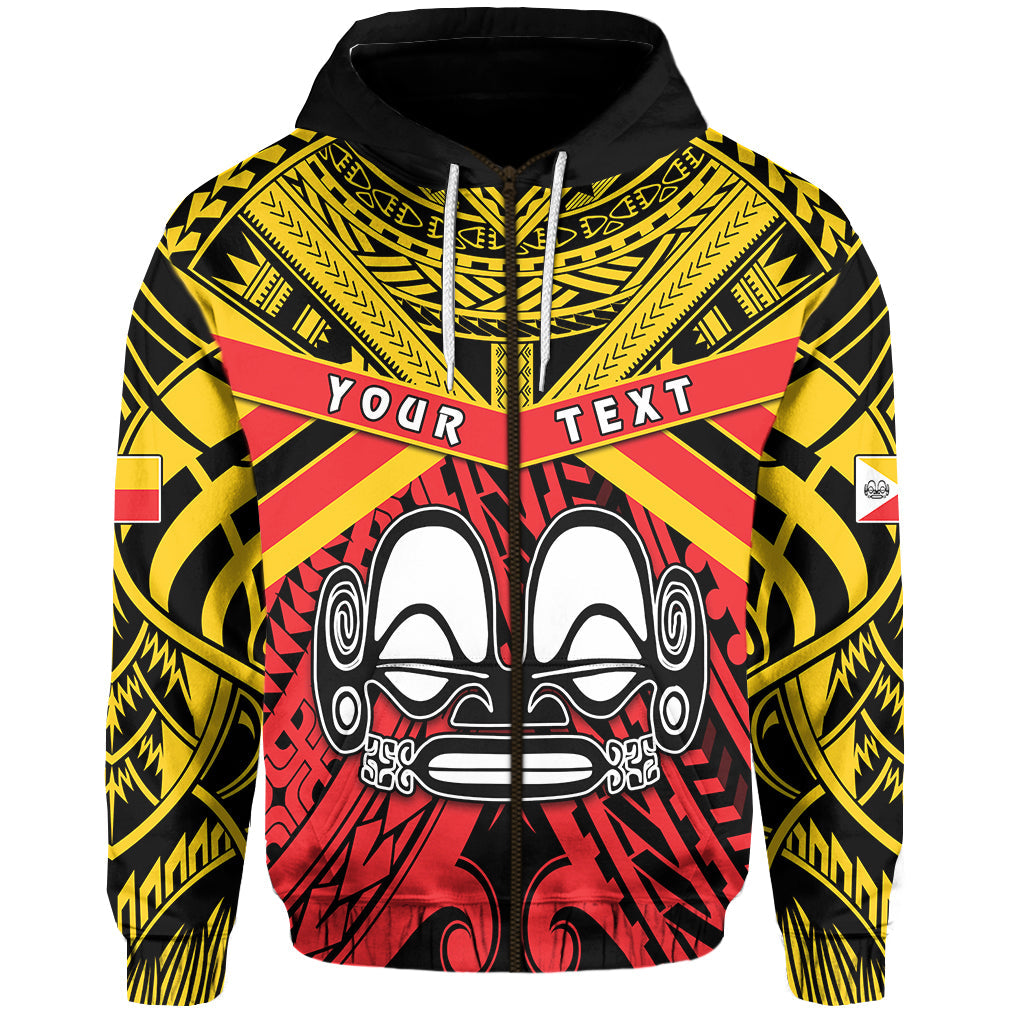 ( Personalised) Marquesas Islands Zip Hoodie the One and Only