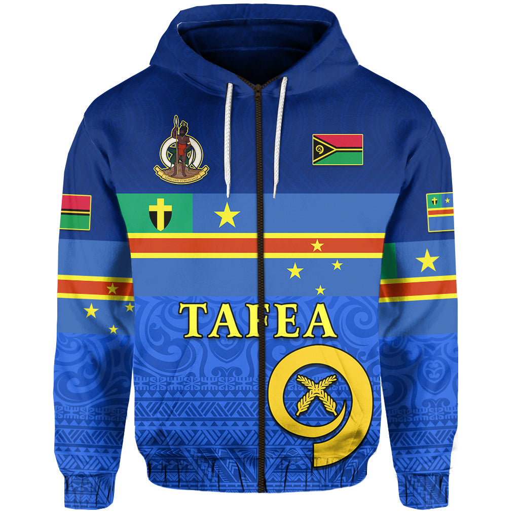 Tafea Province Zip Hoodie Vanuatu Proud
