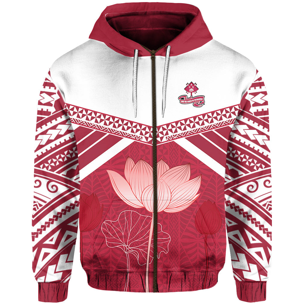 Adi Cakobau Zip Hoodie Fiji School