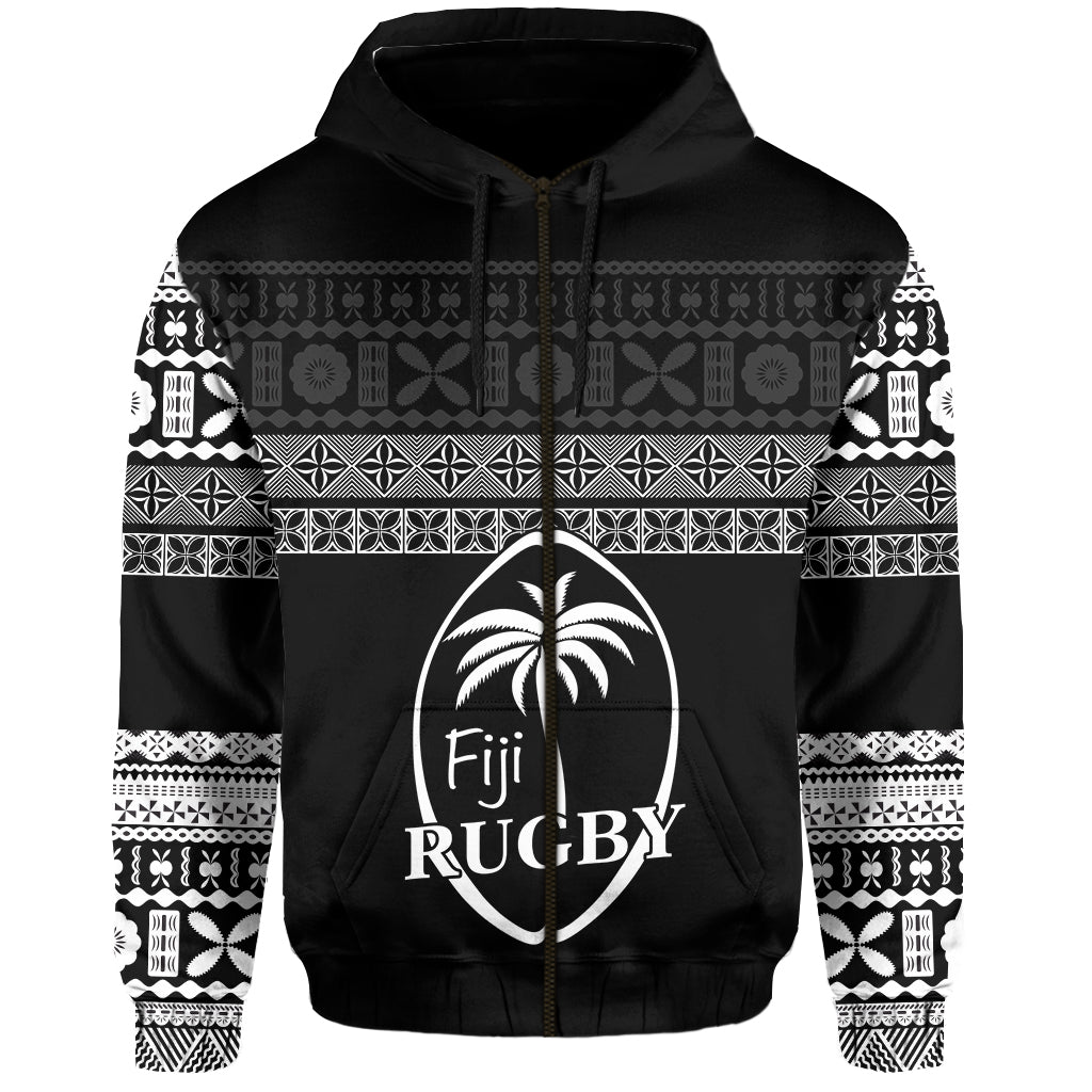Fiji Rugby Zip Hoodie Lifestyle 2022 Flying Fijians