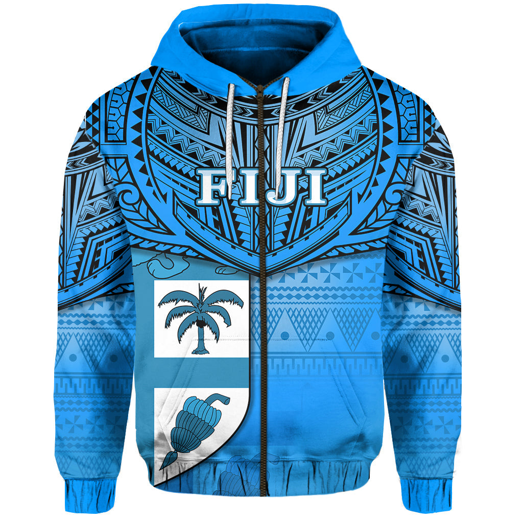 Fiji Creative Zip Hoodie Love Country