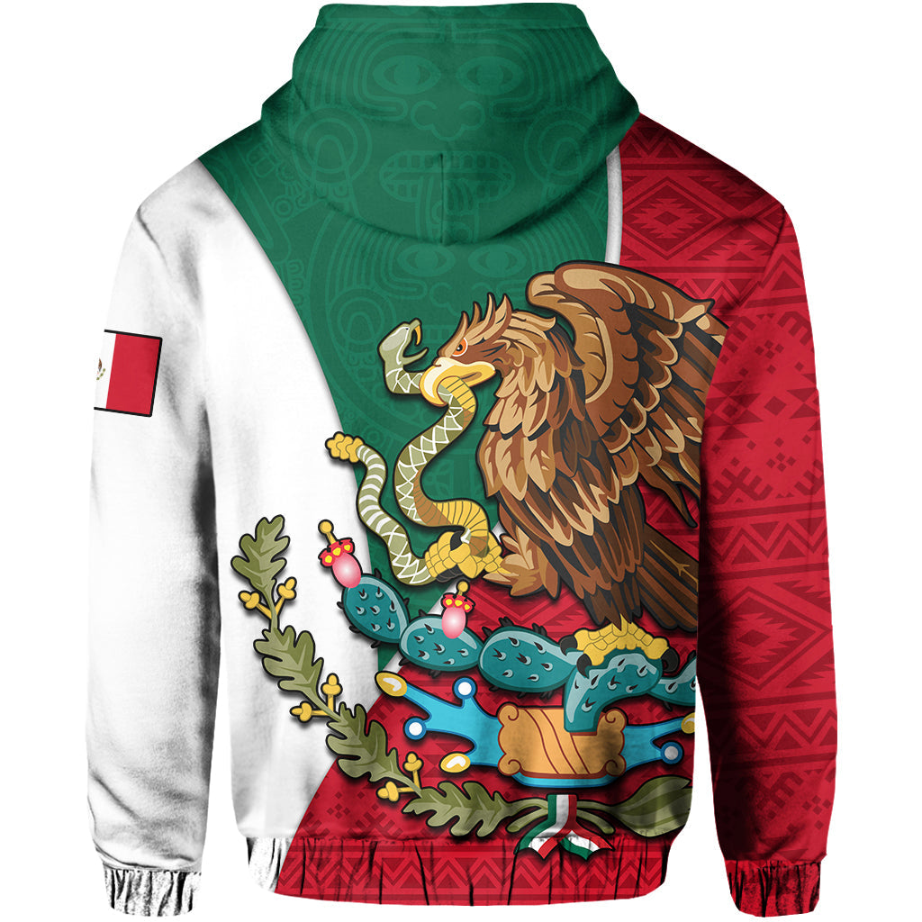 Mexico Hoodie Mexican Aztec Pattern