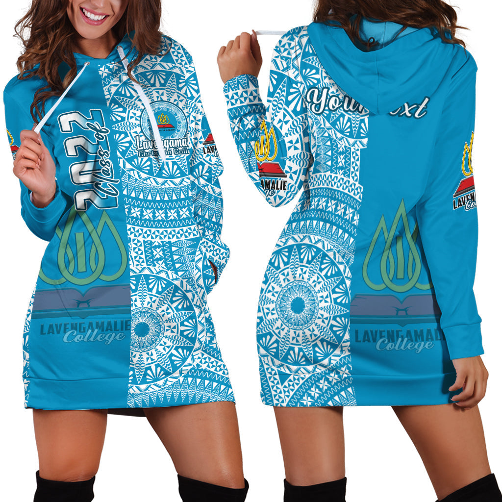 Custom Your Class Year Lavengamalie Tonga College Hoodie Dress Class Of Year Tongan Ngatu Pattern