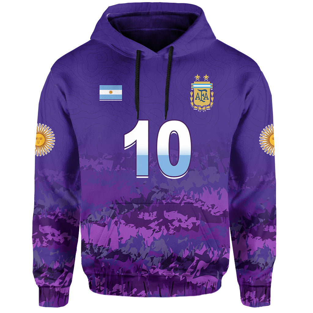 Custom Argentina Football Hoodie Go Champions La Albiceleste