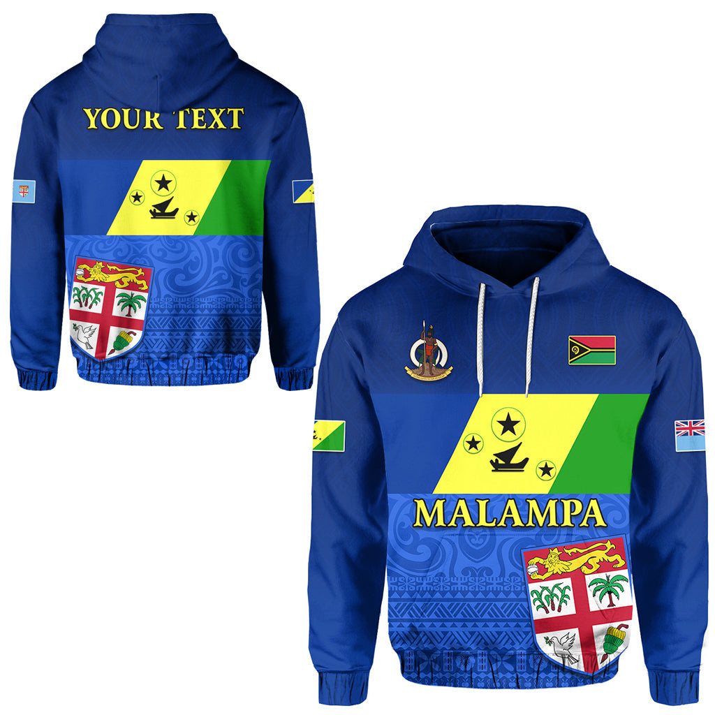 ( Personalised) Malampa Fiji Day Hoodie Vanuatu Proud