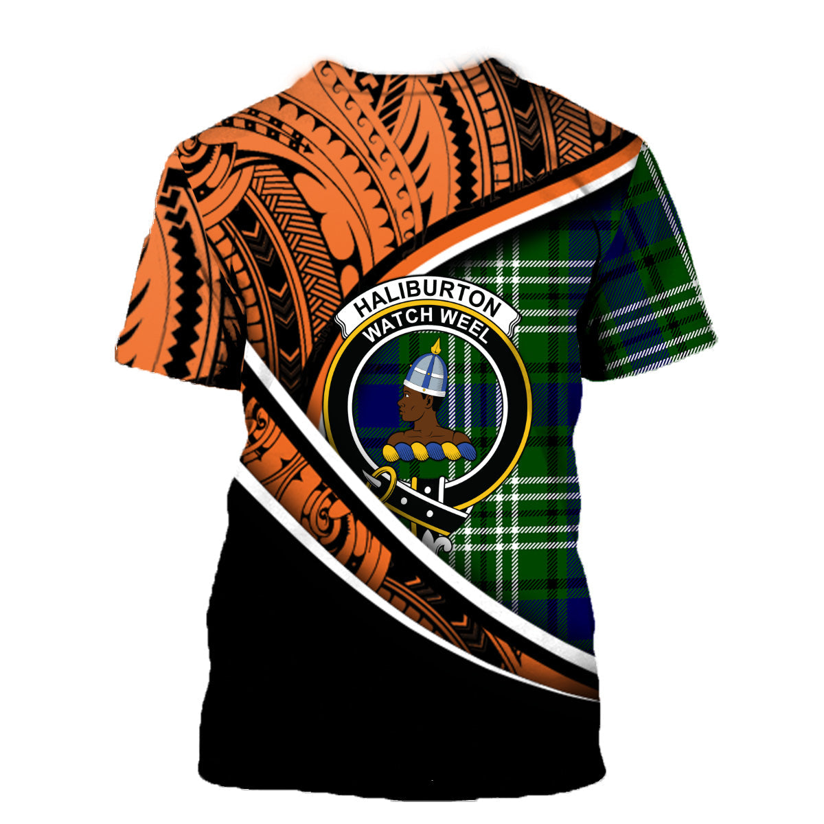 Printivon Haliburton T Shirt Pattern Polynesian
