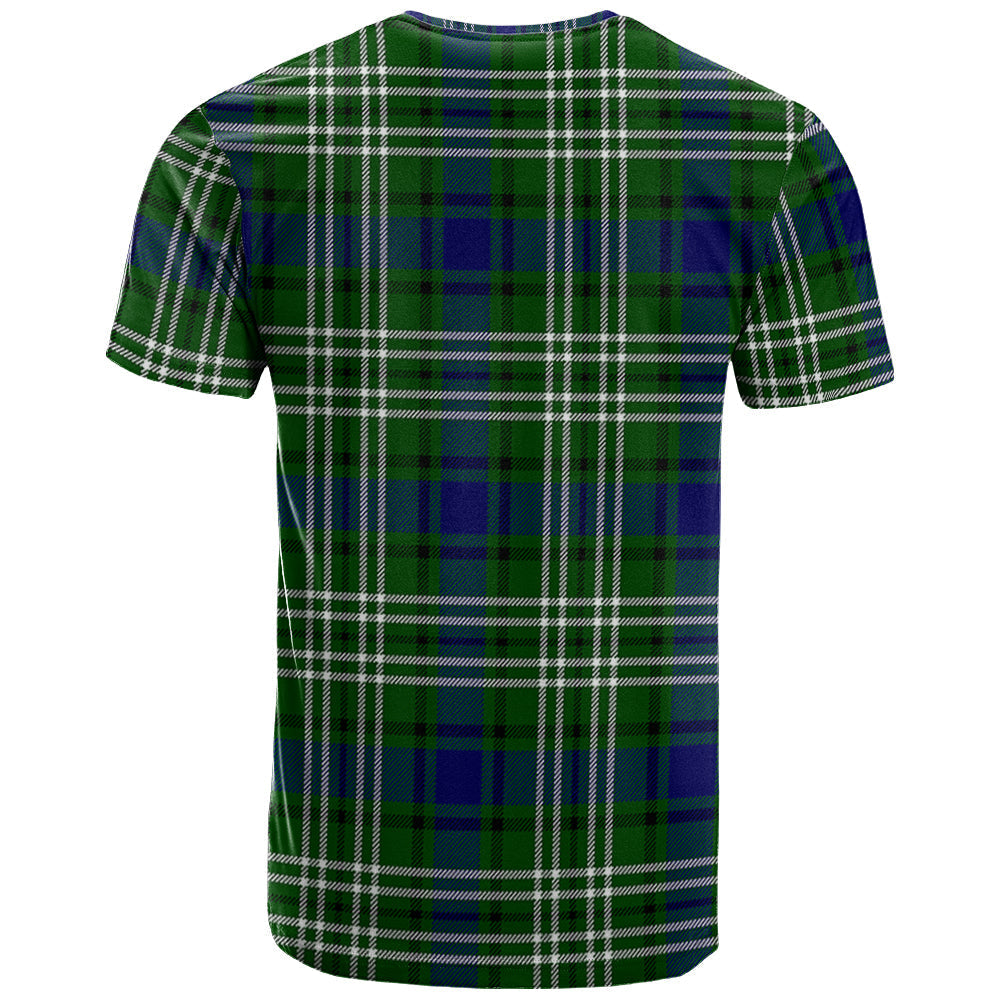Printivon Haliburton Clan DNA In Me Tartan Crest T Shirt