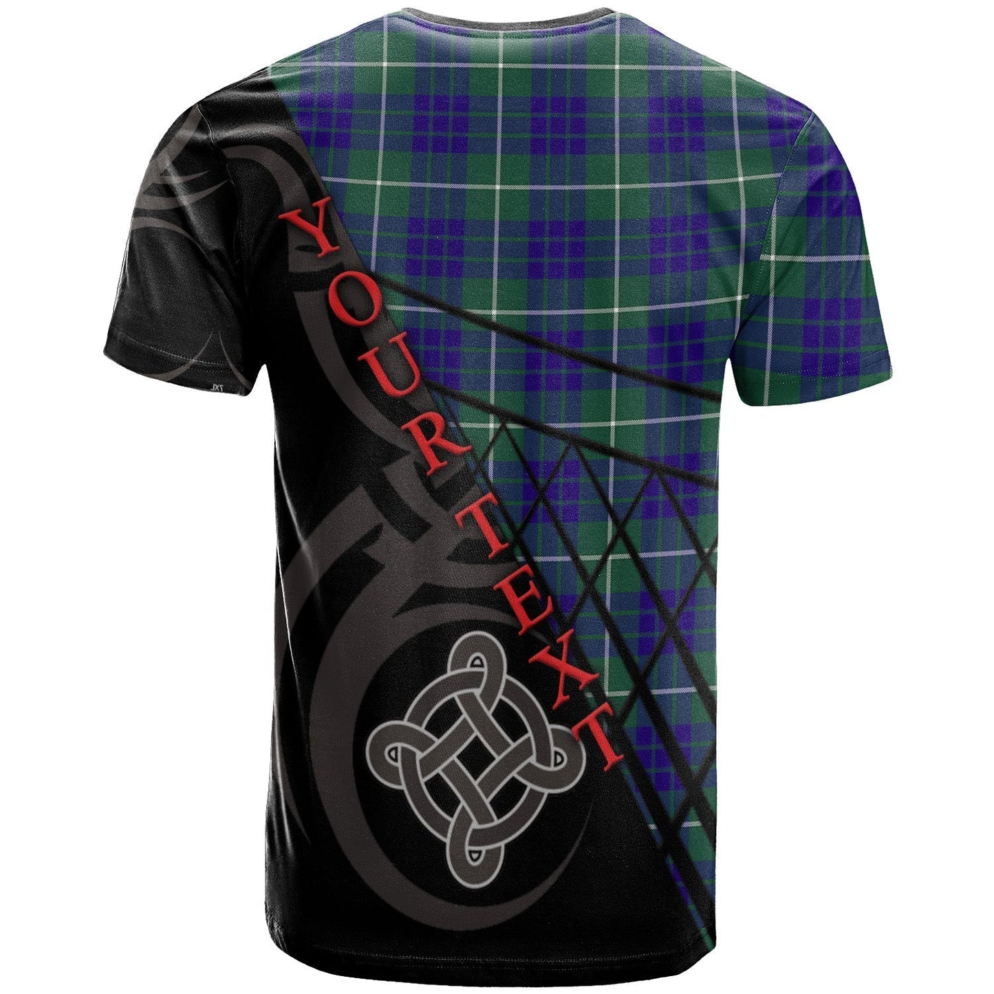 Printivon Hamilton Hunting Modern T Shirt Pattern Celtic