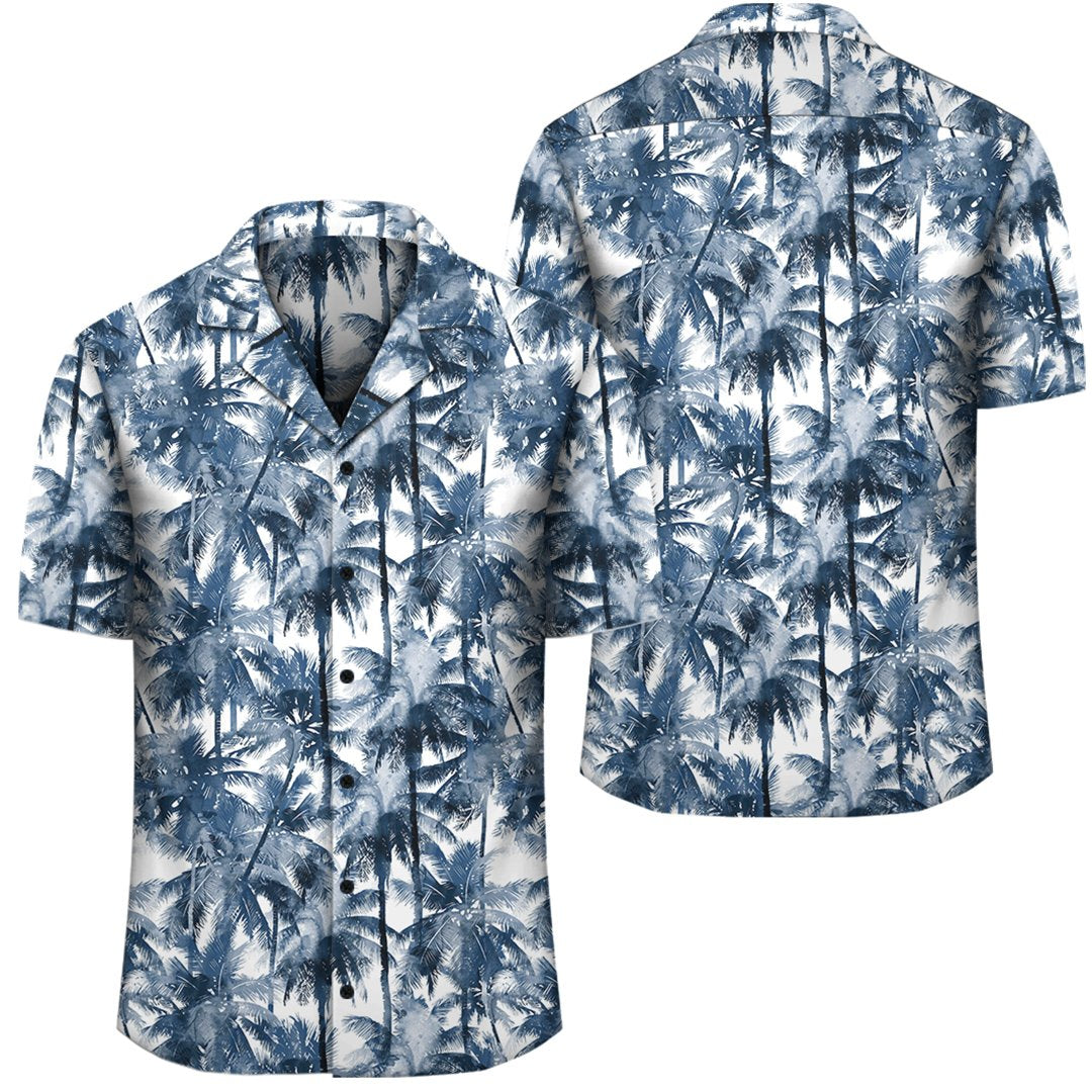 Hawaii Palm Trees And Tropical Branches Hawaiian Shirt