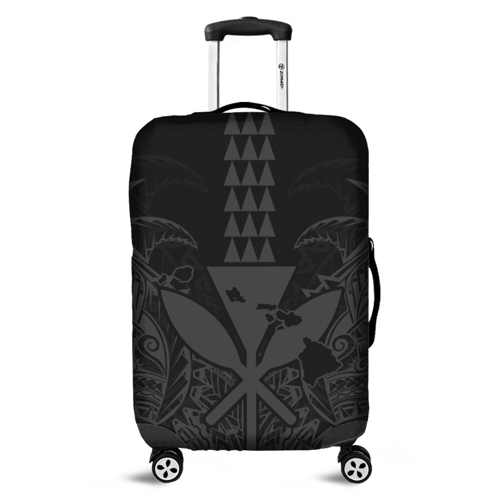 Hawaii Polynesian Kanaka Kakau Luggage Covers Alan Style Gray AH