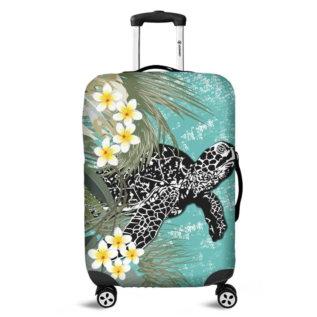 Hawaii Turtle Sea Plumeria Luggage Covers AH