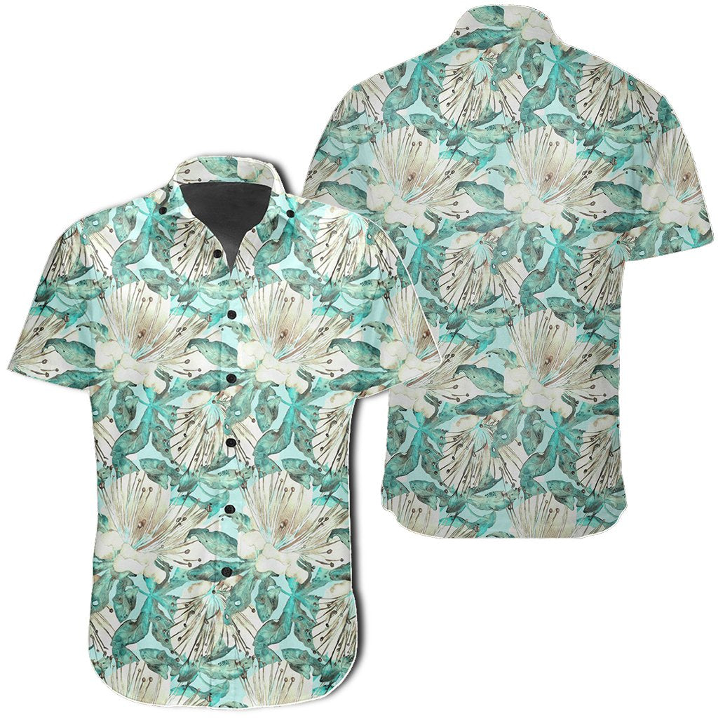 Hawaiian Shirt - Tropical Blue Shirt
