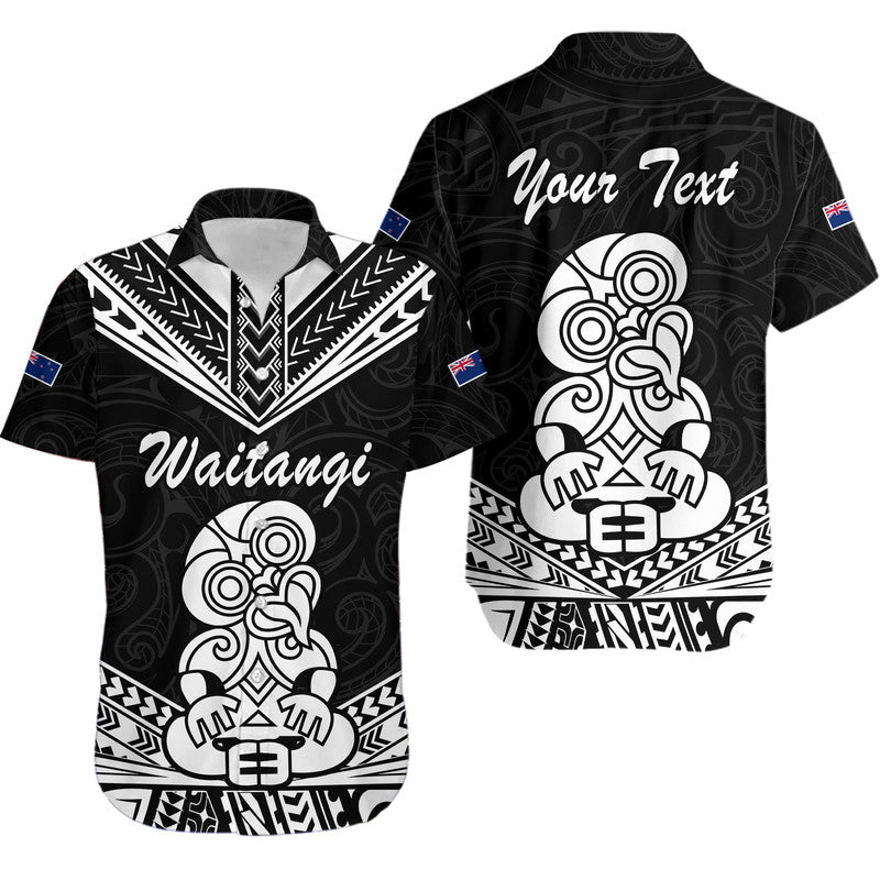 Custom Personalised Waitangi Maori Tiki Hawaiian Shirt