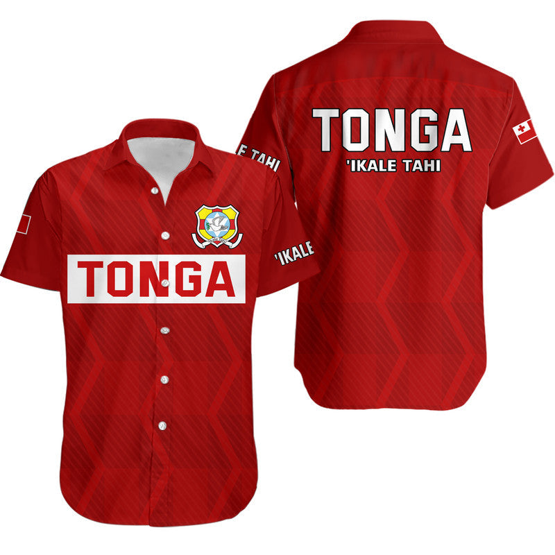 Tonga Rugby Sevens Hawaiian Shirt Sporty Style