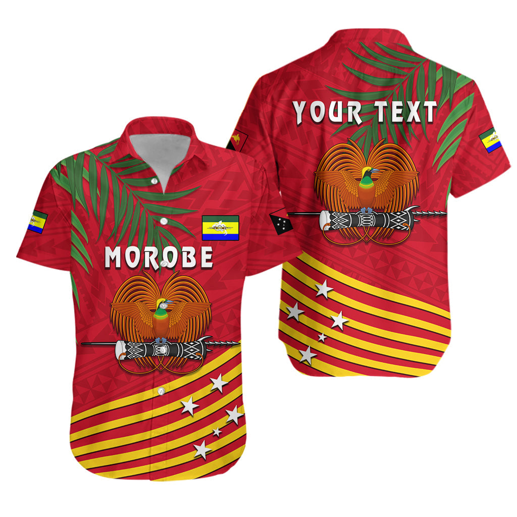 Custom Personalised Morobe Province Hawaiian Shirt Coconut PNG