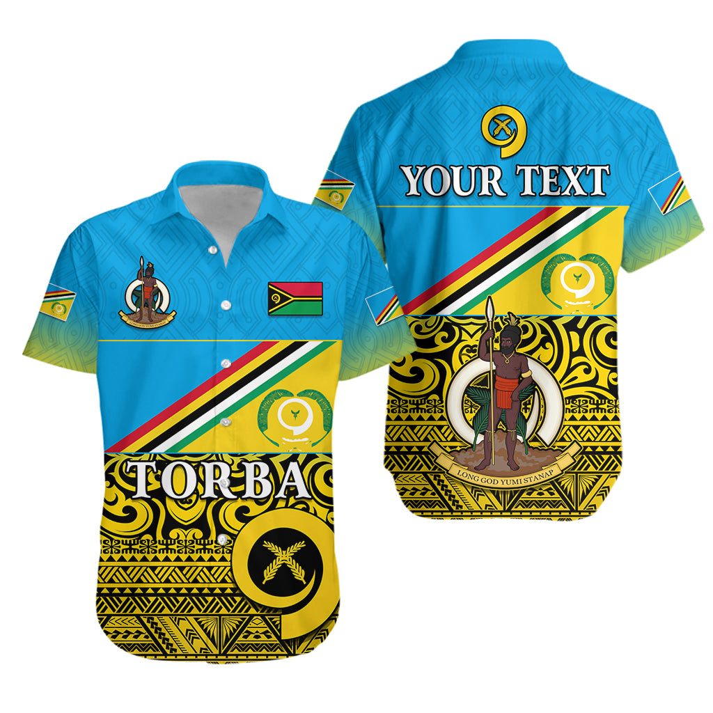 Custom Personalised Torba Province Hawaiian Shirt Vanuatu Proud