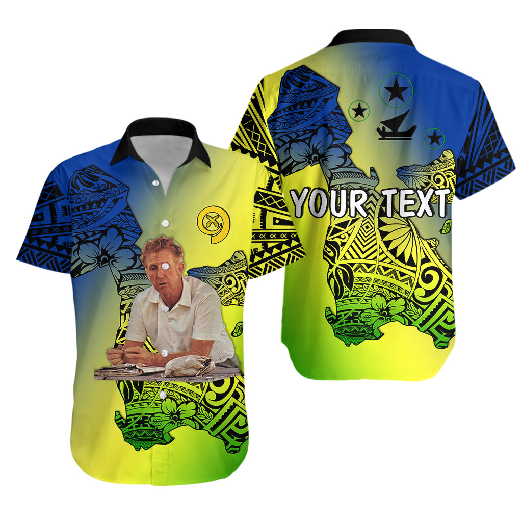 Custom Personalised Vanuatu Darvall Wilkins Hawaiian Shirt Proud of Malampa