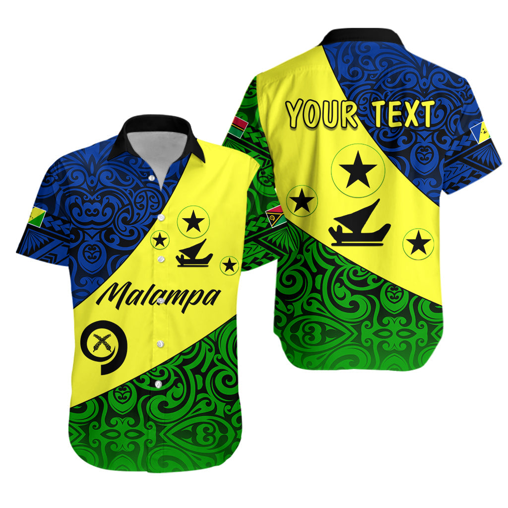 Custom Personalised Malampa Province Hawaiian Shirt Vanuatu Pattern