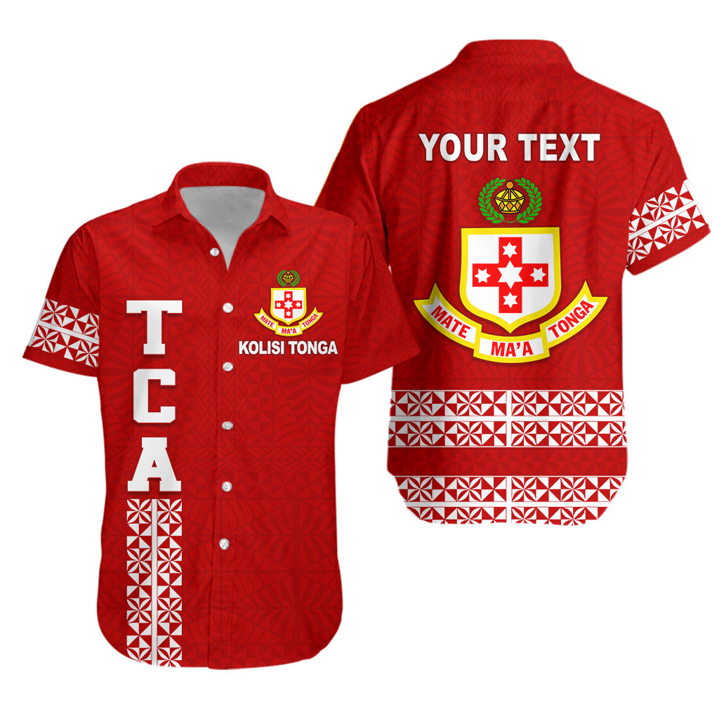 Custom Personalised Kolisi Tonga Hawaiian Shirt - TCA