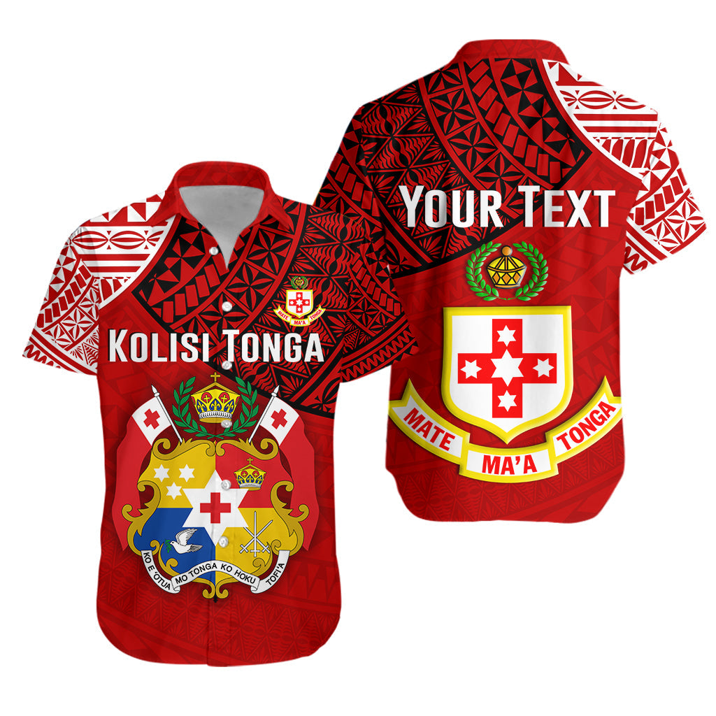 Custom Personalised Tonga College Atele Hawaiian Shirt - Kolisi Tonga