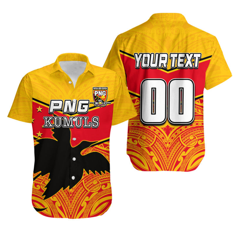 Custom Personalised And Number PNG The Kumuls Hawaiian Shirt